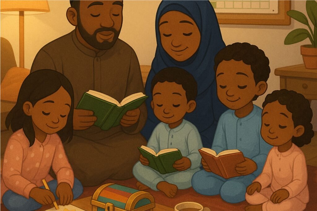 Comment apprendre Ayat al-Kursî et Âmanna Rassûlû en famille ?